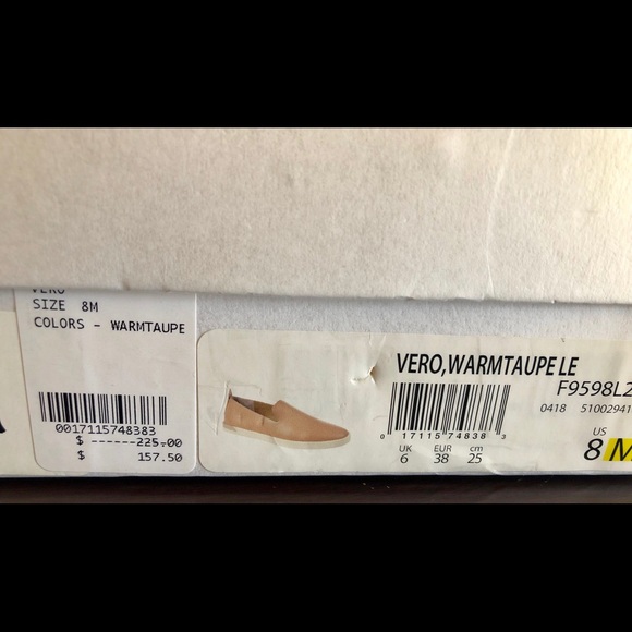 Authentic Vince Slip Ons - Picture 3 of 3